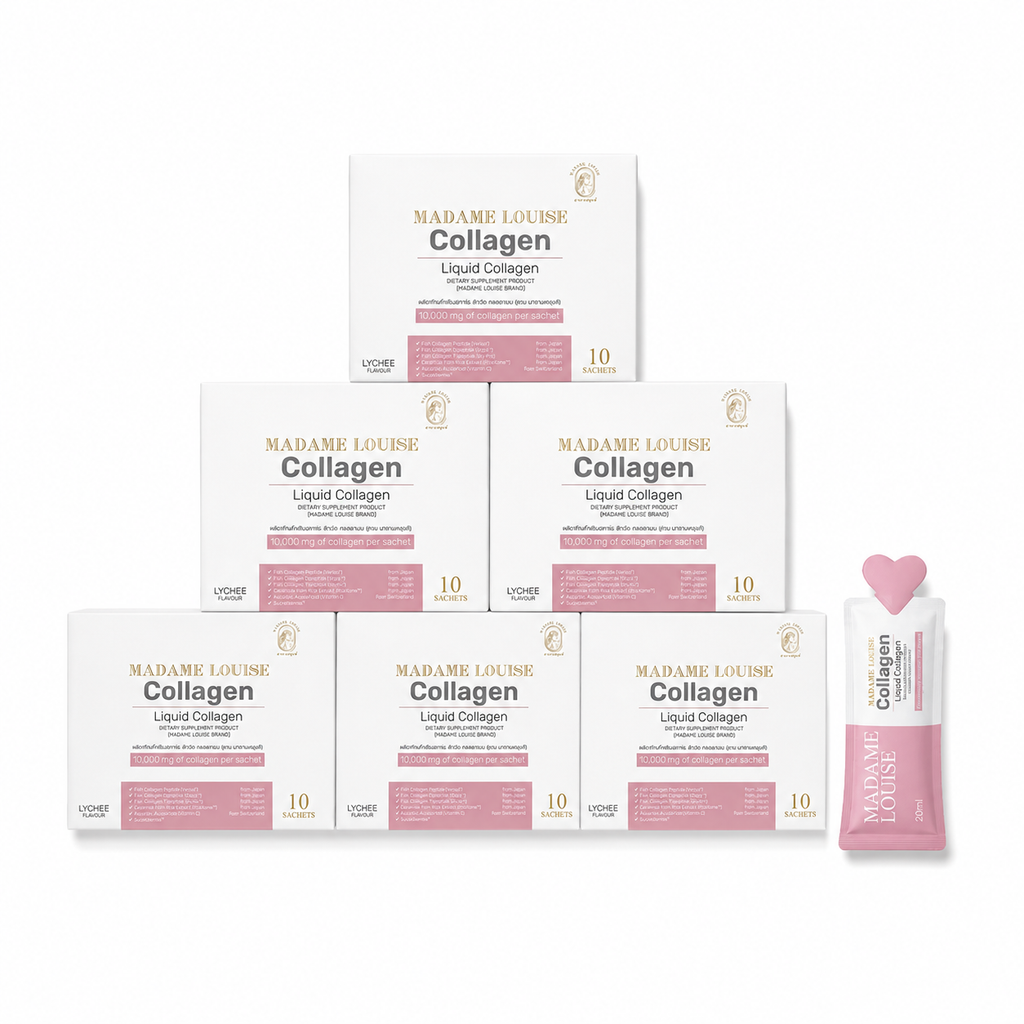 Madame Louise Liquid Collagen 10000 mg | คอลลาเจนญี่ปุ่น Nippi 6 กล่อง