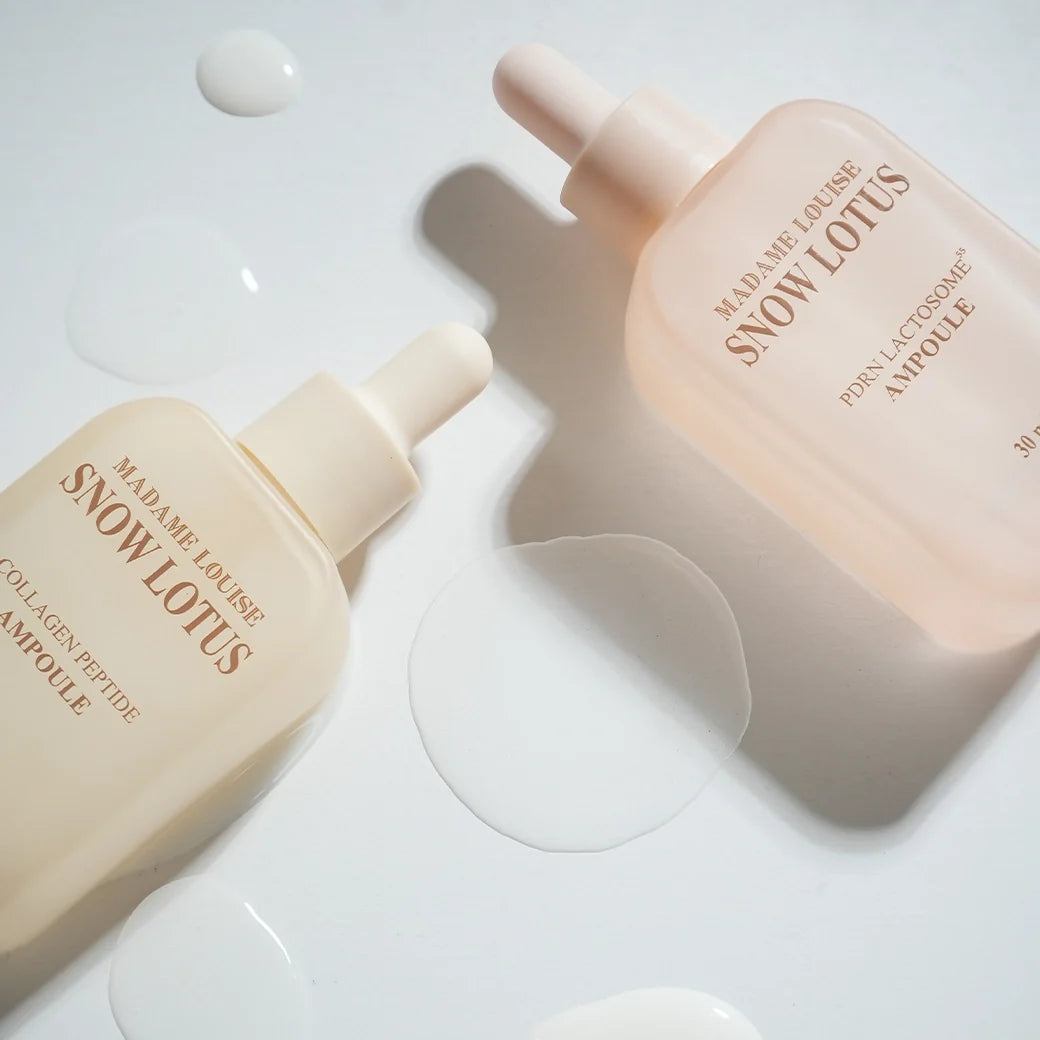 Snow Lotus Duo Collagen Ampoule | แอมพูล Day & Night Madame Louise 1 กล่อง