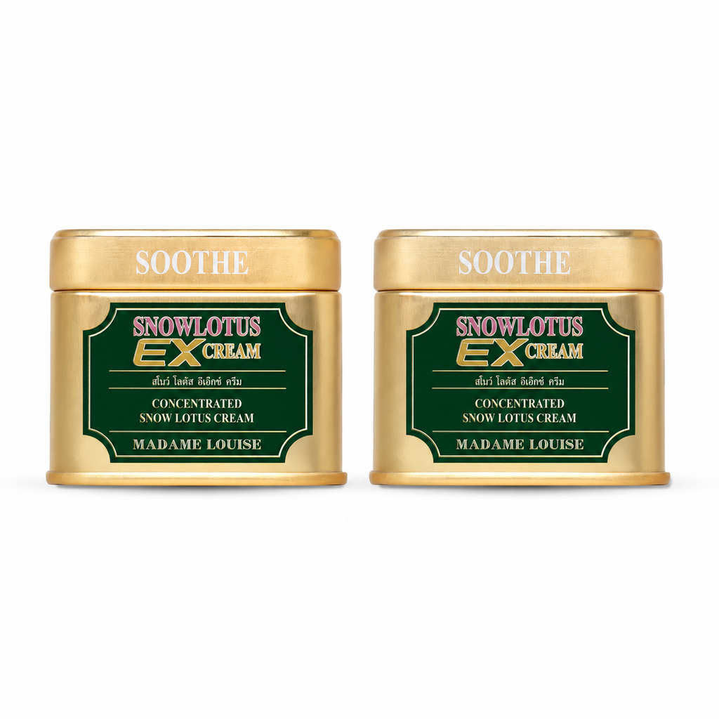 Snow Lotus EX Cream 45g | ครีมบัวหิมะ Madame Louise  2 กระปุก