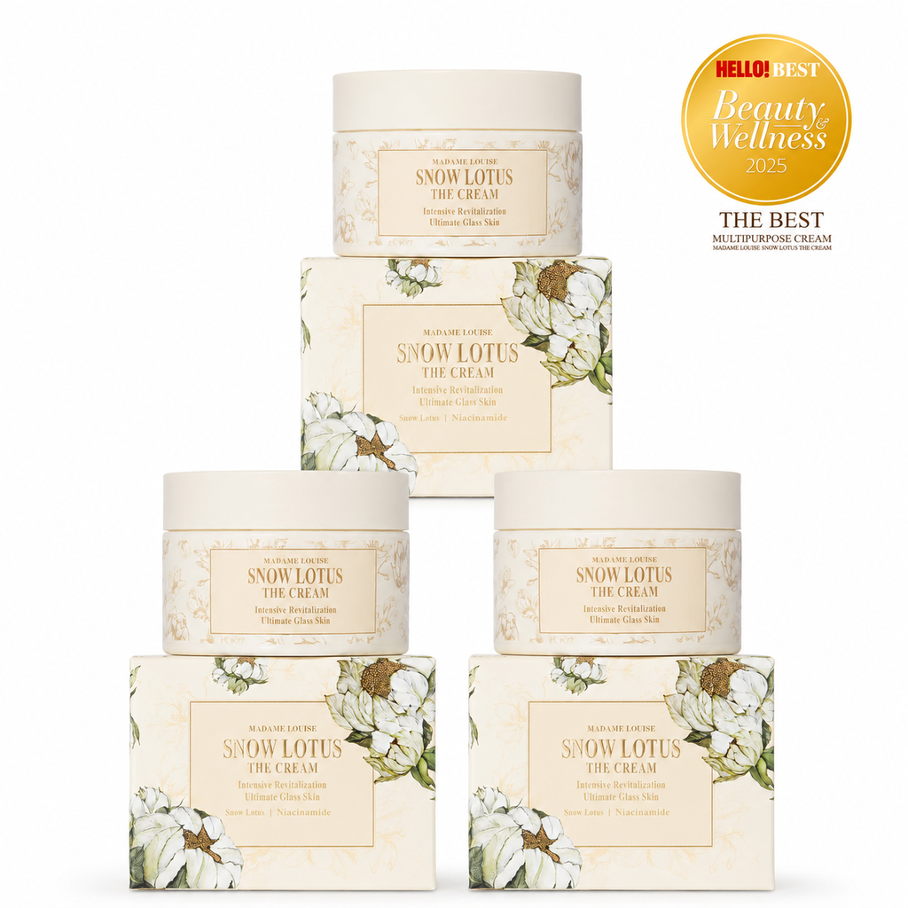 MADAME LOUISE SNOW LOTUS THE CREAM 3 กระปุก