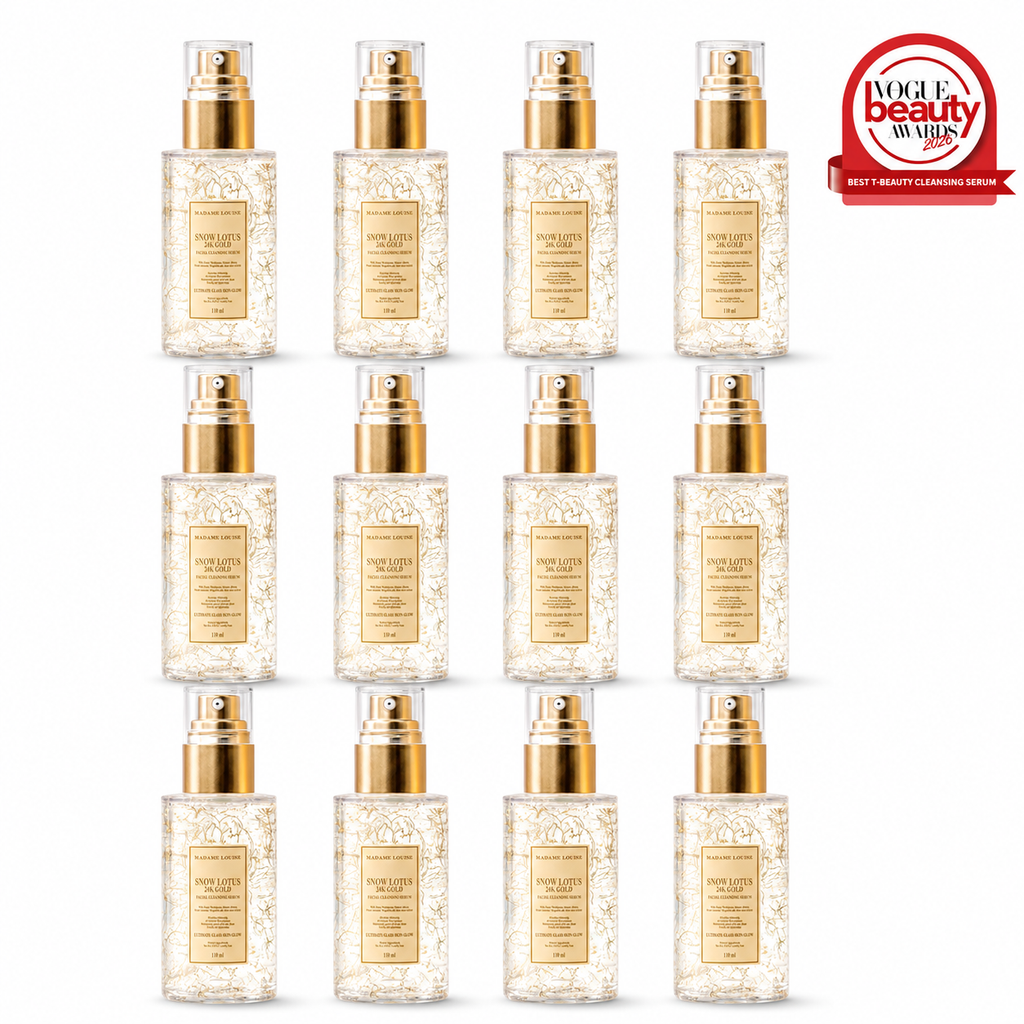 MADAME LOUISE SNOW LOTUS 24K GOLD FACIAL CLEANSING SERUM  12 ขวด