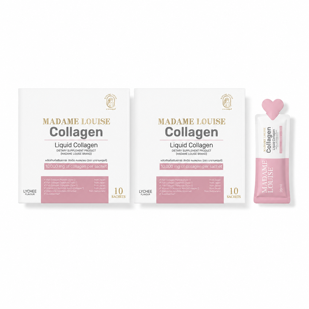 Madame Louise Liquid Collagen 10000 mg | คอลลาเจนญี่ปุ่น Nippi 2 กล่อง