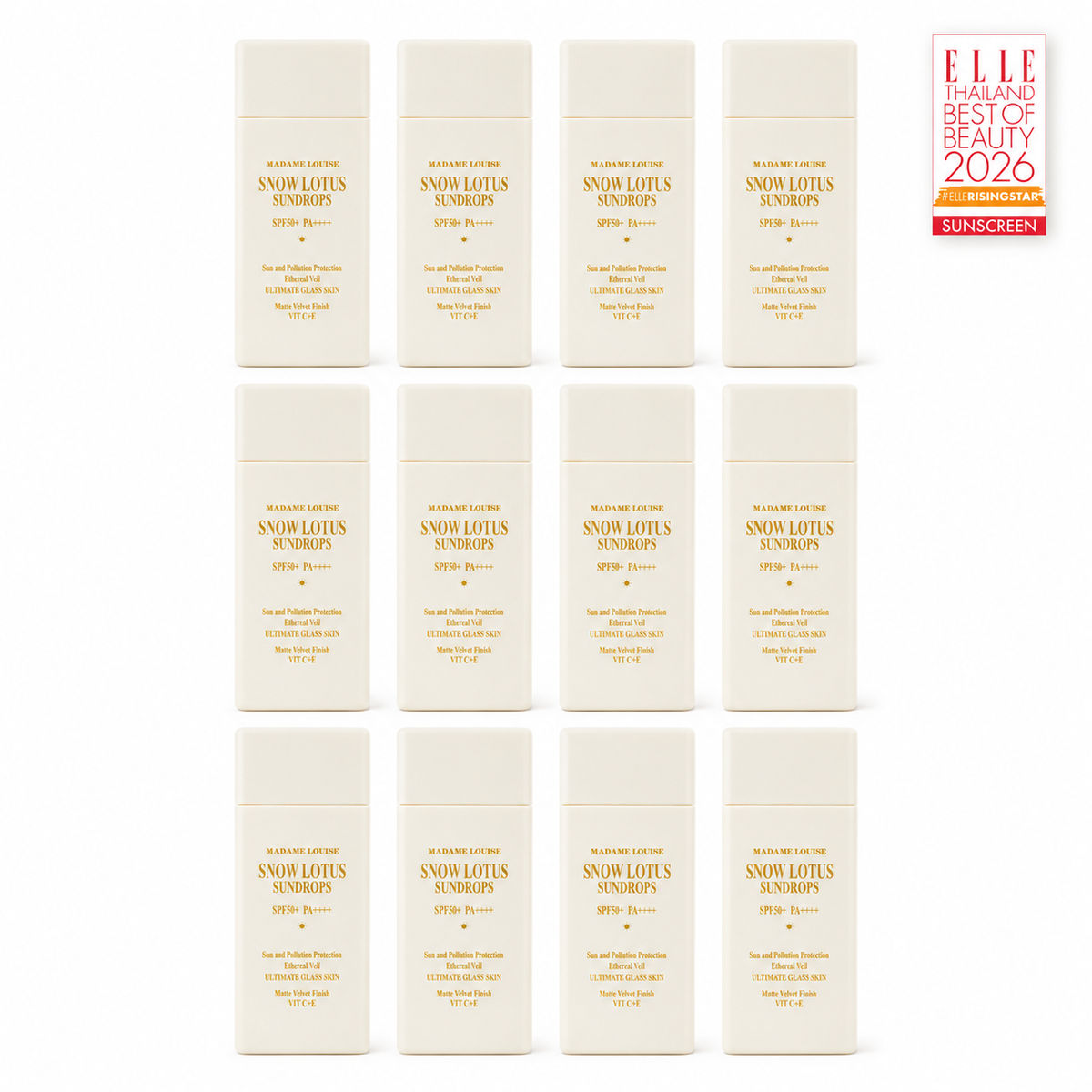 Snow Lotus Sundrops SPF50+ PA++++ | กันแดด Madame Louise 1 ขวด