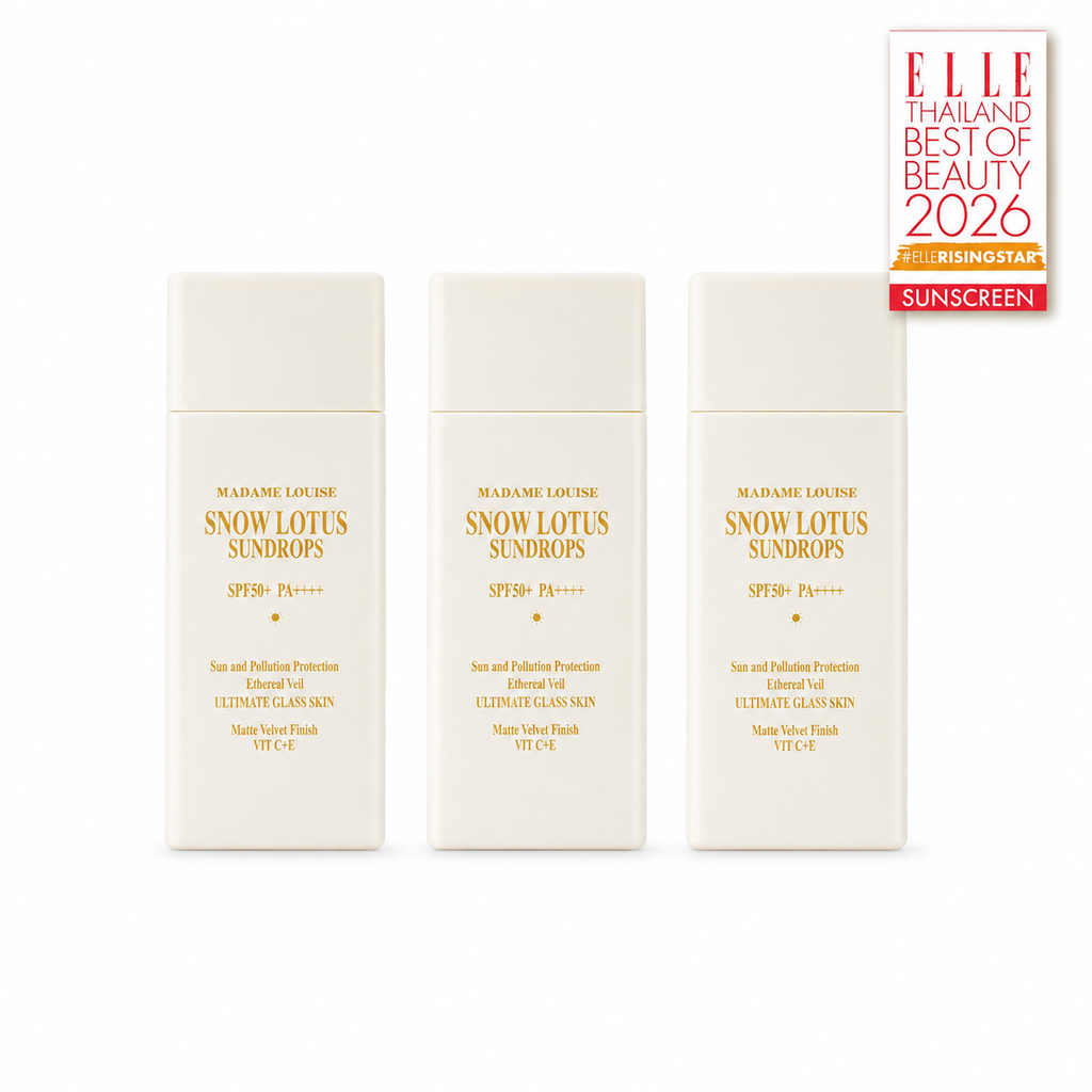 Snow Lotus Sundrops SPF50+ PA++++ | กันแดด Madame Louise 3 ขวด