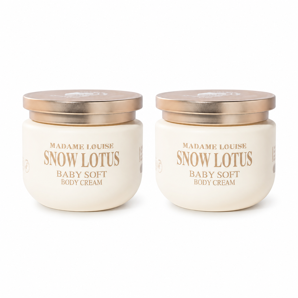 Snow Lotus Baby Soft Body Cream 300g | Madame Louise 2 กระปุก